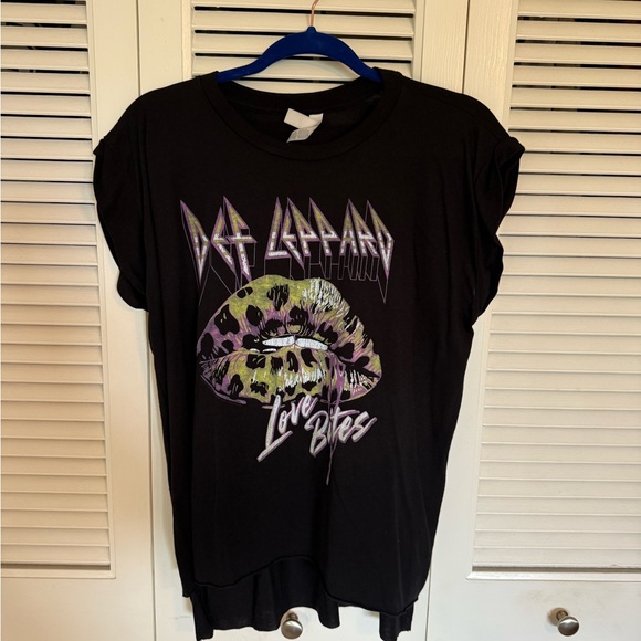 Bella Canvas Tops - Bella Canvas Def Leppard Tee